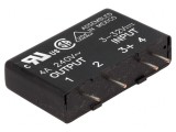 Releu Semiconductor SPST-NO 3-32VDC 4A 24-280VAC THT
