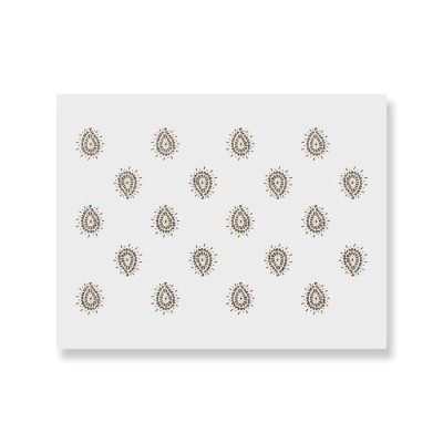 Sablon Perete vopsire, tencuiala 900x600x0.7mm Boho Charm Refolosibil, model MXSP7084 foto