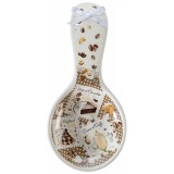 Suport lingura ceramica multicolora Sweets cm 11,5 x 24 H