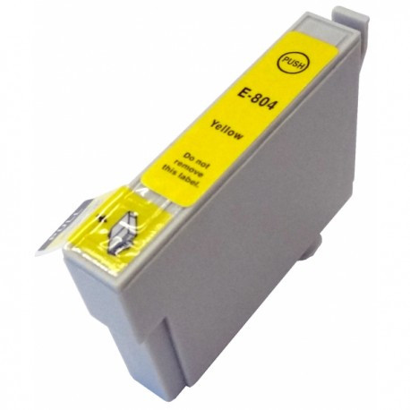 Cartus Epson T0804 compatibil yellow de capacitate mare