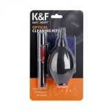 Kit Curatare 3 in 1 K&amp;F Concept SKU1694 Pen Blower Laveta Microfibra