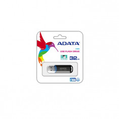 Memory stick USB 2.0 Adata C906 Clasic 32 GB cu capac, negru foto