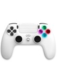 Wireless Controller 3,5mm Jack Slot Led White PC|PS3|PS4