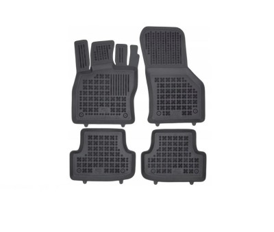 Covorase auto Audi A3 (8y), 04.2020-, negru; elastomer, RapidAuto foto