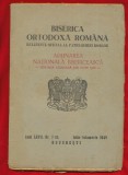 &quot;Adunarea Nationala Bisericeasca&quot; - 1949 - Revista BOR