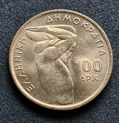 Grecia 100 drahme 1999 foto