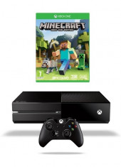 Consola Xbox One 500 GB + joc Minecraft ( SH) foto