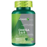 Omega 3-6-9 100cps gelatinoase moi, Adams Vision