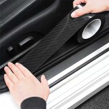 Rola de carbon auto 5D, latime 10 cm, lungime 5m, impermeabila, reutilizabila, autocolanta, negru