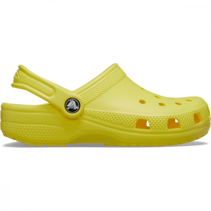 Saboți Crocs Classic Toddlers New clog Galben - Cyber Yellow