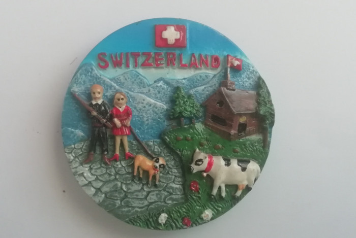 D4 - Magnet frigider - tematica turism - Elvetia 2