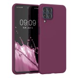 Husa Kwmobile pentru Samsung Galaxy M53 5G, Silicon, Violet, 57853.187, Carcasa