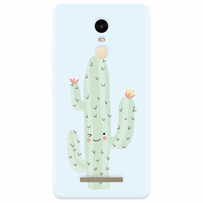 Husa silicon pentru Xiaomi Remdi Note 3, Cactus