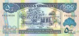 SOMALILAND █ bancnota █ 500 Shillings █ 2008 █ P-6g █ UNC █ necirculata