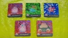 G67-I-Lot 9 bucati POKEMON 5 Artbox tridimensionale+2 Culori vii stralucitoare.