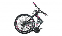 Bicicleta Mosso Marine 2D pliabila, Aluminiu , Roata 26&amp;quot; , Culoare Negru/RosuPB Cod:M01MSO2600517004 foto