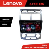 Navigatie Kia Sportage 2005-2007 Lenovo Kit-0023 8 core 6+128 GB Android Waze USB Navigatie Internet Youtube Radio CarStore Technology