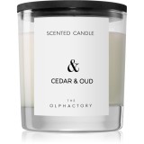 The Olphactory The Olphactory Cedar &amp; Oud lum&acirc;nare parfumată 200 g