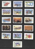 Anguilla 1982 - Uzuale, motive locale, vederi, fauna-flora, serie neuzata