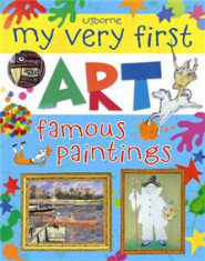 Carte &amp;quot;My very first art famous paintings&amp;quot; Usborne foto