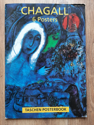 Marc Chagall mapă poster Paul Kleee reproducere print tipărituri 6 Posters foto