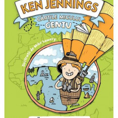 Hărți și geografie. Cărțile micului geniu (Vol. 2) - HC - Hardcover - Ken Jennings - Arthur