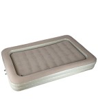 Saltea gonflabilă pentru copii din 2 piese, cu pompa manuala 140 x 90 x 20 cm