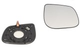 Geam oglinda exterioara cu suport fixare Kia Picanto (Ta), 06.2011-, Dreapta, incalzita; geam convex; cromat