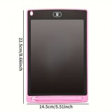 Mini Tableta LCD de scris si desenat pentru copii,buton stergere,diverse culori, 22x14 cm