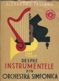 Despre instrumentele din orchestra simfonica - Alexandru Pascanu