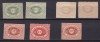 Austria 1866-70 Navigatia pe Dunare lot de 7 timbre MH, Nestampilat