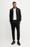 Fila trening Ledegem bărbați, culoarea negru, FAM1141