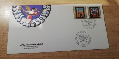 QW15 - FDC - Germania 36 - 1981 foto