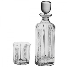 Set Pahare Cristal Bohemia Cu Decantor Whisky Choker COD: 3569 foto