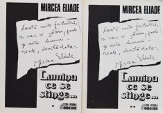 Lumina Ce Se Stinge... Vol.1-2 - Mircea Eliade ,560682 foto