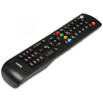 Telecomanda universala 4 in 1, iBOX, programabila, distanta operare 10 m, smart TV, DVD, SAT, Home Cinema, 52 butoane foto