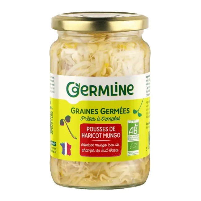Germeni de fasole mung, bio, 330g, Germline
