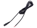 Cablu Alimentare DC 5,5/2,1 Soclu Drept Negru 3m 1x1mm2