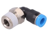 Racord Push-In 90&deg; Filetat 0,95-6bar QSM