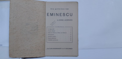 Eminescu:B.Lazareanu, EMINESCU,Bucuresti,f.an foto