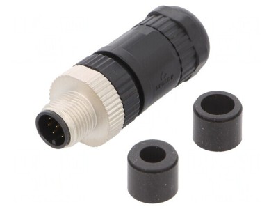 Mufă M12 8 Pin DeviceNet/CANopen pe cablu drept foto