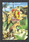 GUINEA 1998 ANIMALE PREISTORICE DINOZAURI, Nestampilat