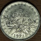 Franta - moneda de colectie mare - 5 franci / francs 1971 - impecabila !