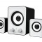 Boxe Stereo 2.1 cu conectare USB &amp; Jack, putere 5W + 2 x 3W