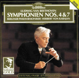 Beethoven: Symphony No. 4 &amp; 7 | Herbert von Karajan, Berliner Philharmoniker, Clasica, Deutsche Grammophon