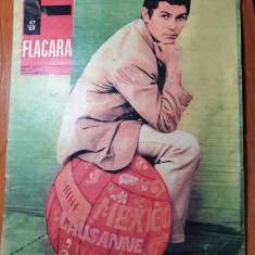 revista flacara 15 noiembrie 1969-ceausecu vizita in bucuresti,mircea lucescu