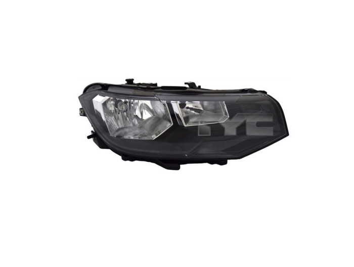 Far VW T-CROSS, 01.2019-, partea dreapta, TYC, H7+H7; electrical; cu motor; halogen,