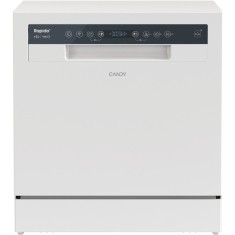 Masina de spalat vase compacta Candy CP 8F9FFW, 8 seturi, 8 programe, Wifi + BLE, Clasa F, 55 cm, Alb