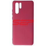 Husa Silicon Burgundy Huawei P30 Pro, High Copy, Protectie Premium