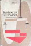 REZISTENTA MATERIALELOR. MANUAL PENTRU LICEE SI SCOLI DE MAISTRI-VICTOR DROBOTA, MARIN DOROBANTU, MIHAIL AT-363644